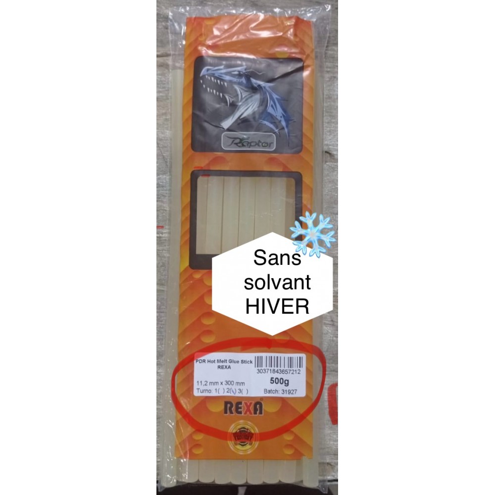 BATON DE COLLE PRO DSP "RAPTOR SANS SOLVANT HIVER" NOUVELLE SERIE 500G