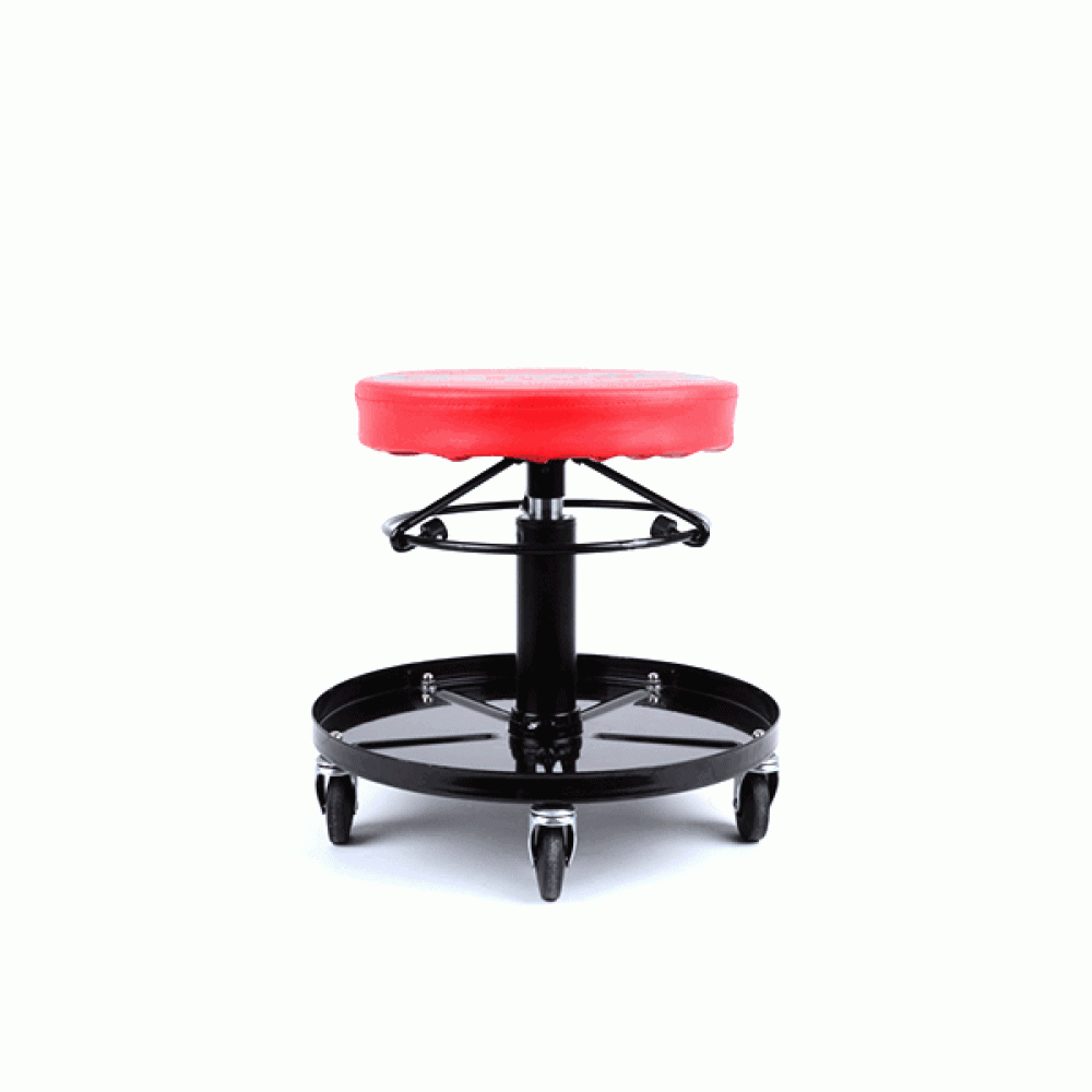 TABOURET D'ATELIER REGLABLE A ROULETTE