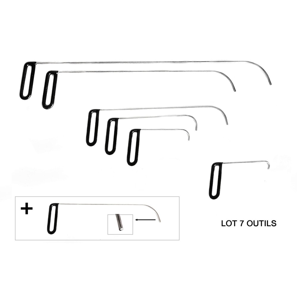 LOT 7 OUTILS CROCHET