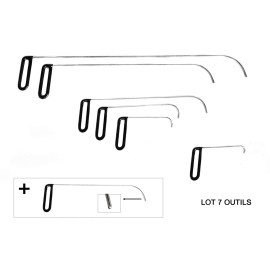 LOT 7 OUTILS CROCHET
