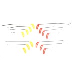 NOUVEAU  LOT 14 OUTILS SOUS-TRAVERSE DROITE-GAUCHE