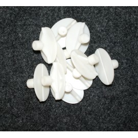 LOT DE 10 VENTOUSES VENTPL47x33W